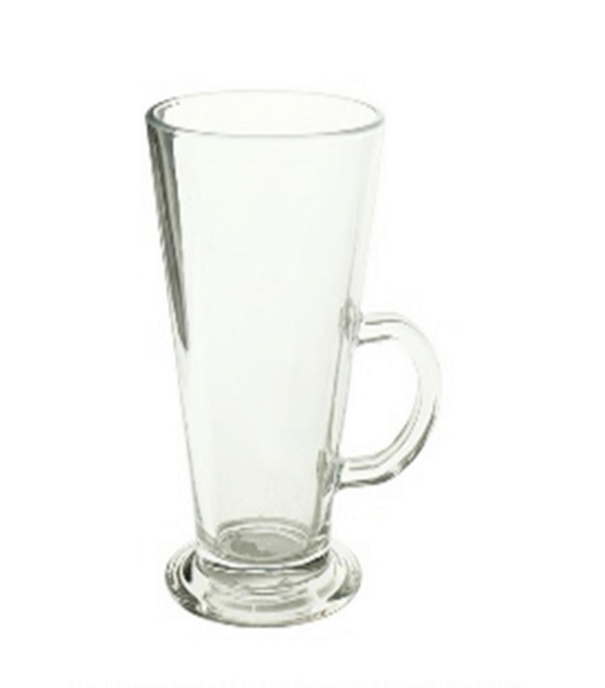 Latte-macchiato-pohár Latte - átlátszó, Üveg (10/7,5/14cm)