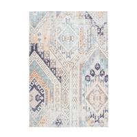 FLACHWEBETEPPICH INDIANA 200 MULTI / BLAU - Blau/Multicolor, Konventionell, Textil (160/230cm) - Kayoom