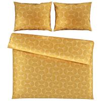 Ágyneműhuzat-garnitúra Finn Xxl Kétszemélyes 200/220 - sárga, Modern, textil (200/220cm) - Modern Living