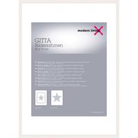 Okvir Za Slike Gitta - bela, Moderno, umetna masa/leseni material (50/70cm) - Modern Living