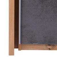 Ramă pentru dulap MOON - culoare lemn stejar, Modern, material pe bază de lemn (251/215/17,5cm)
