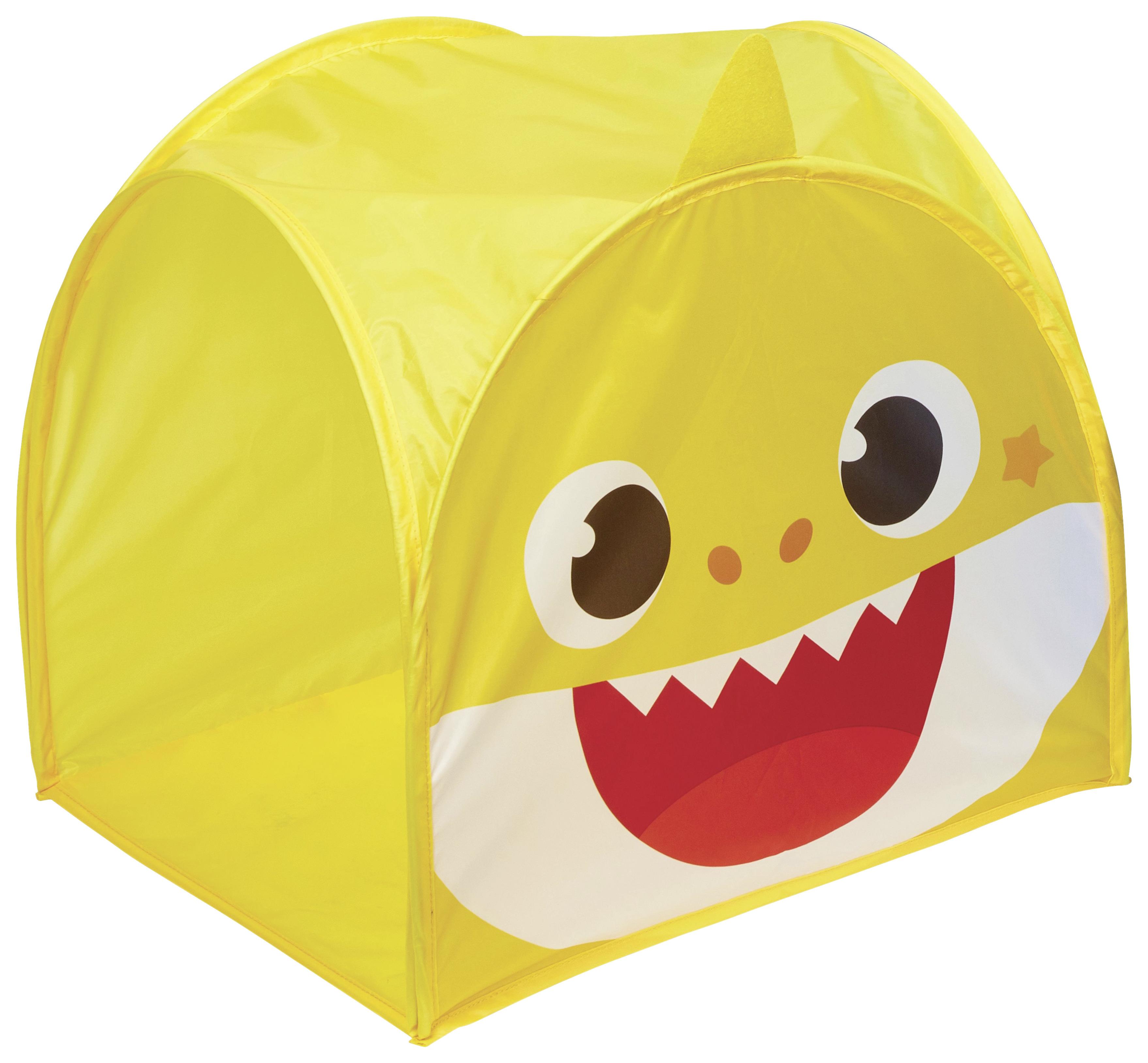 NAMIOT DO ZABAWY BABY SHARK SPIELZELT & TUNNEL - niebieski/różnokolorowy, Konventionell, metal/tkanina (68/138/84cm)