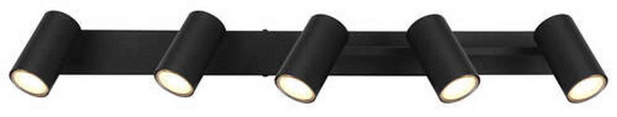 Strahler Robby max. 35 Watt - Schwarz, Design, Metall (70/35/17cm) - Globo