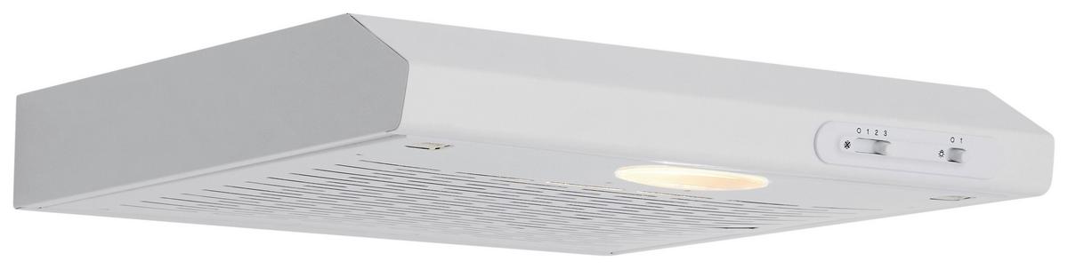 Dunstabzugshaube Suna ca. 60/7,6/47 cm Weiß - Weiß, Trend, Metall (60/7,6/47cm) - Respekta