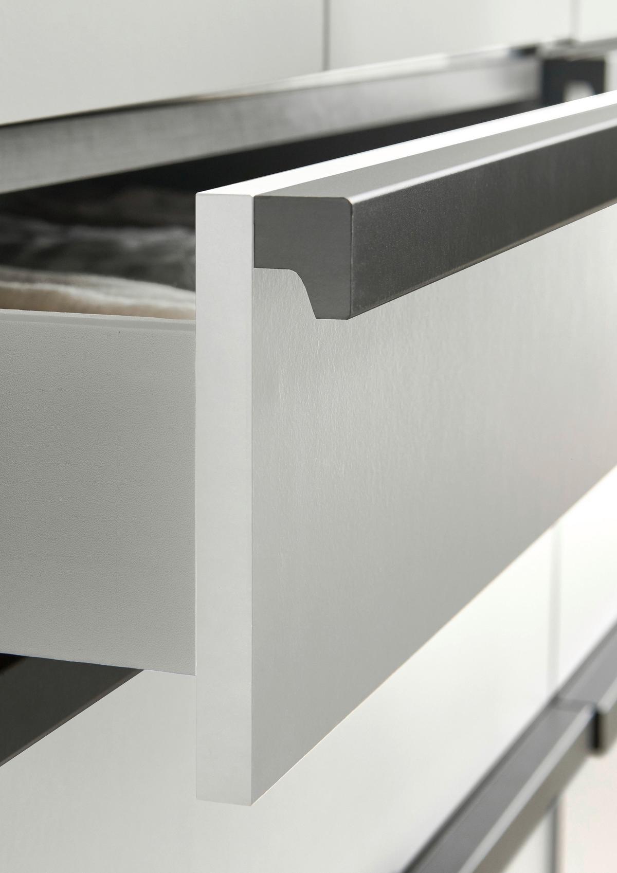 Omara Za Oblačila Oxford, Bela - bela/barve grafita, Konvencionalno, leseni material (250/216/58cm) - Premium Living