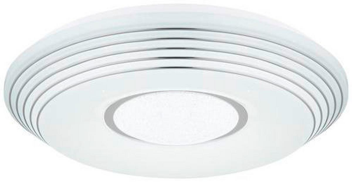 Stropna Led-svetilka Pillo, S Sijalko - bela/prozorno, Basics, kovina/umetna masa (50/8,5cm) - Globo