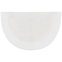 Badematte Karen In Weiss Ca. 50x80cm - Weiss, Konventionell, Textil (50/80cm) - Premium Living