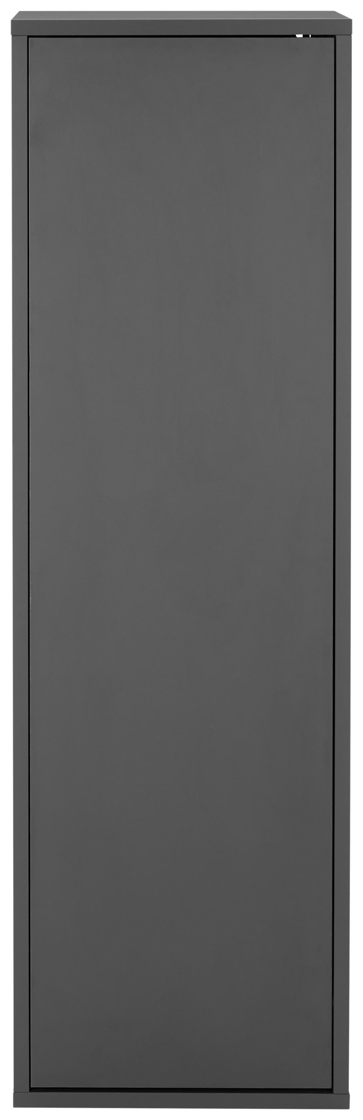 Hängeschrank Bounty in Anthrazit - Anthrazit, MODERN, Holzwerkstoff (132/41/32cm) - Mömax