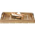Hotdog-schale BBQ in Braun/Schwarz - Schwarz/Braun, Papier (20/8/5cm)