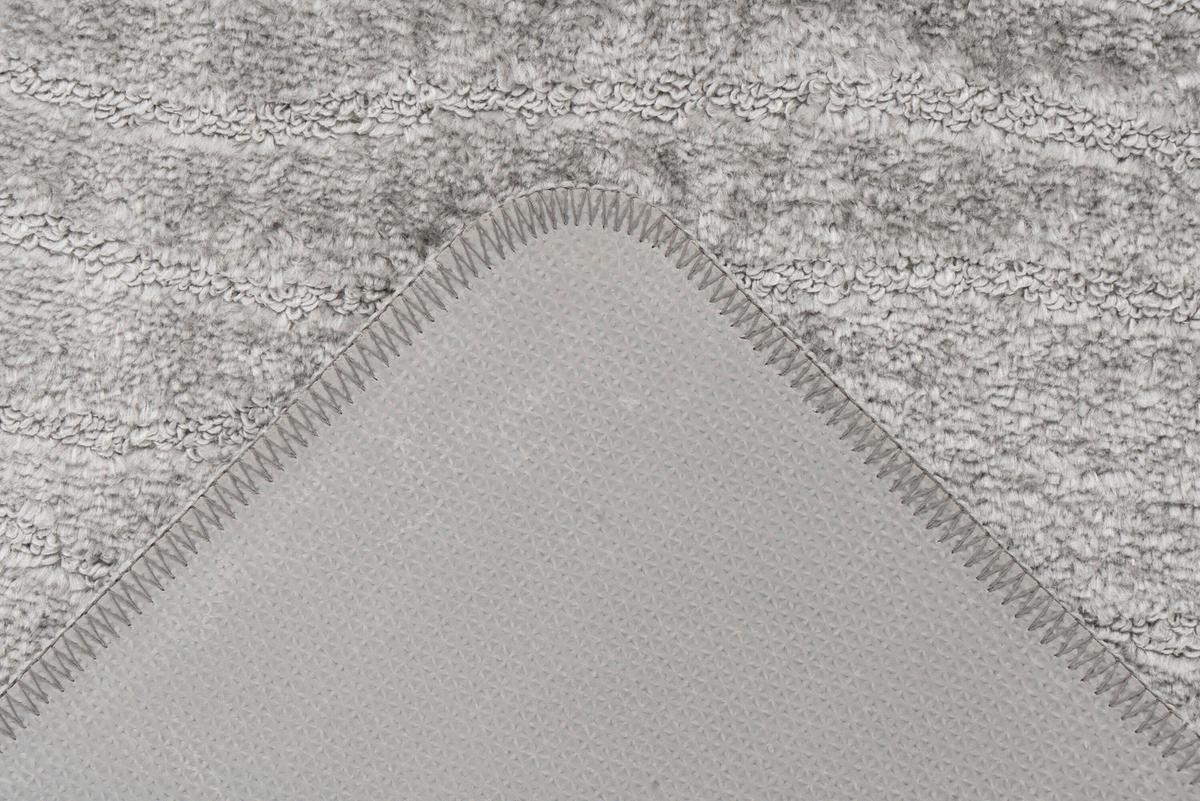 Bademattenset Lagoon 225 Silber  2er-Set - Basics (50/80cm) - Kayoom