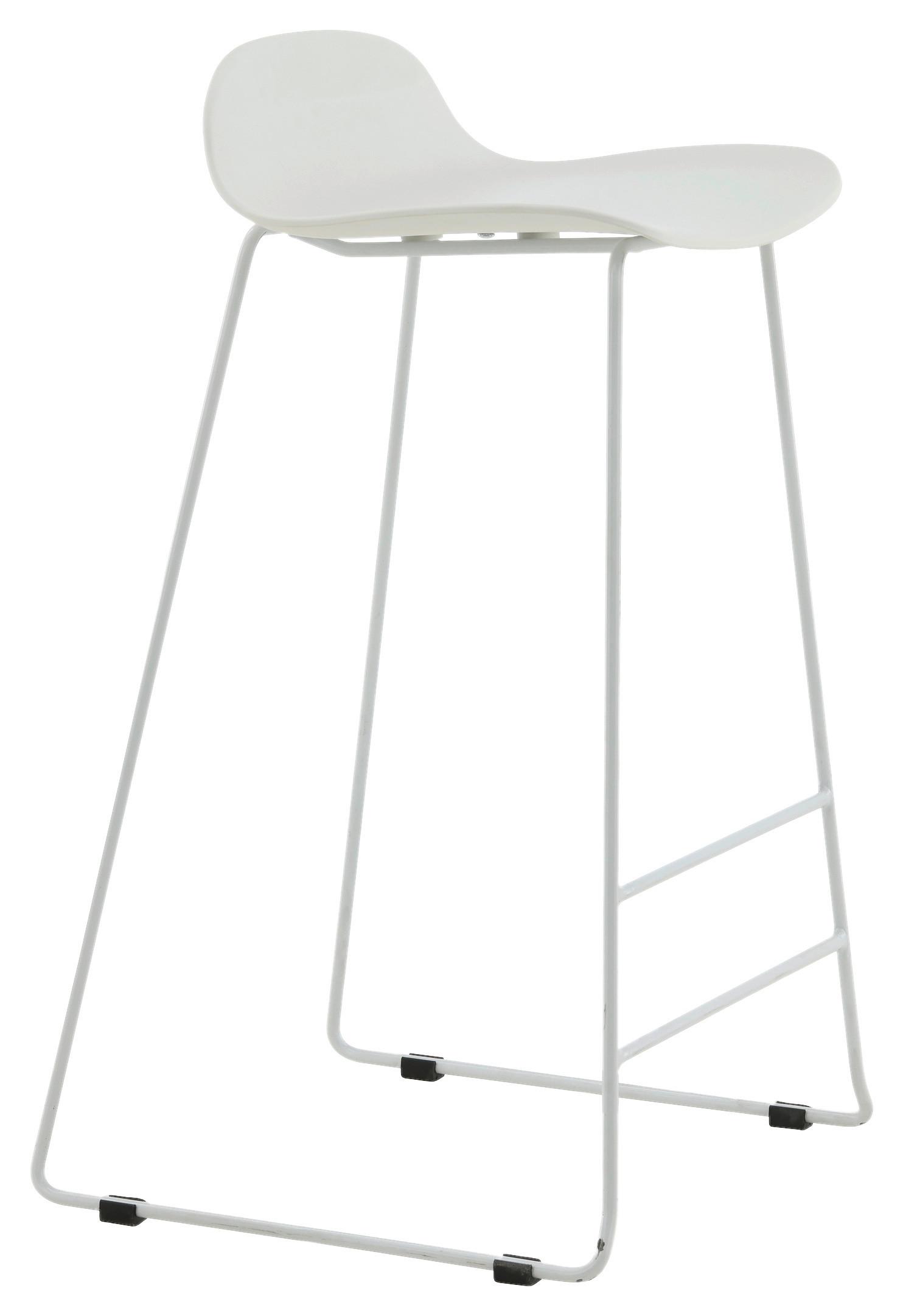 BARHOCKER-SET WAVE - Design, Kunststoff/Metall (50/87/42cm) - Livetastic