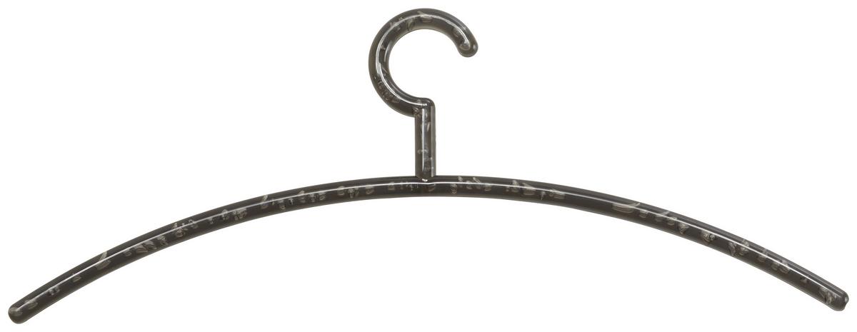 Obešalnik Bubble - siva, umetna masa (46/18/1cm) - Based