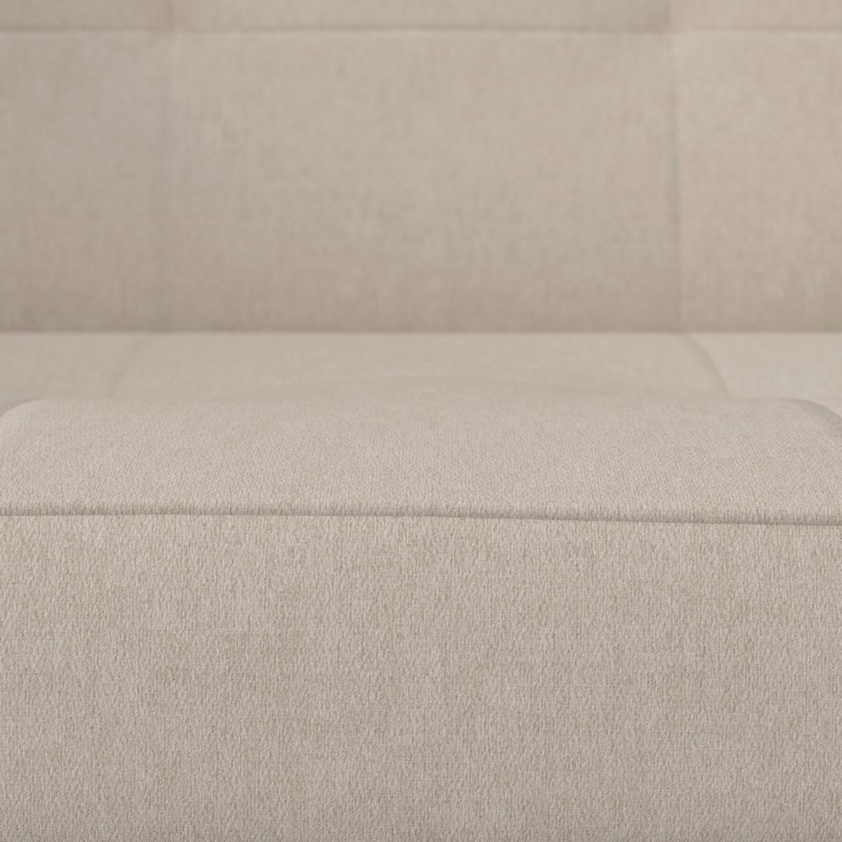 Canapea extensibila MIRIAM - bej, Modern, lemn/textil (176/71/85cm) - Bessagi Home