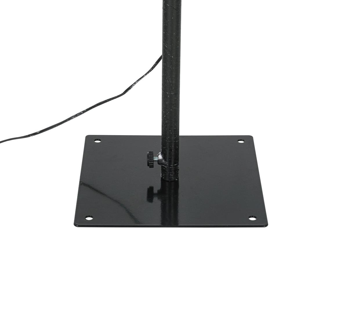 LED-Dekoleuchte Tree Schwarz max. 2,5 Watt - Schwarz/Weiß, MODERN, Kunststoff/Metall (175cm) - Mömax