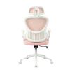 SNURRSTOL POLLY - vit/pink, Modern, metall/textil (68/116-133/64cm) - Mömax