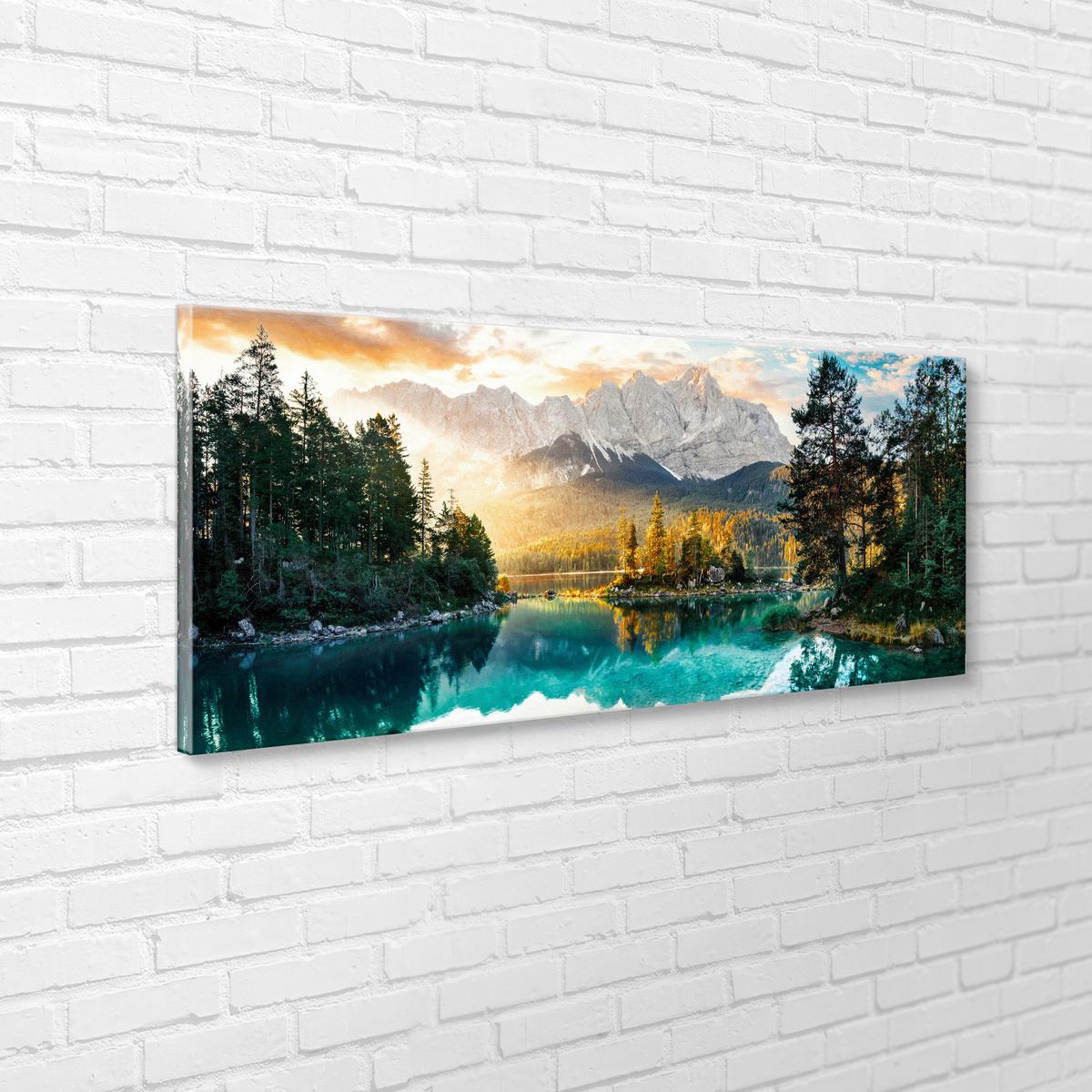 Leinwandbild CA-18601 Multicolor ca. 150x60cm - Multicolor, Basics, Holz/Textil (150/60cm)