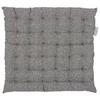 Sitzkissen Dobby Grau ca. 38x38cm - Grau, Textil (38/38/4cm) - Mömax