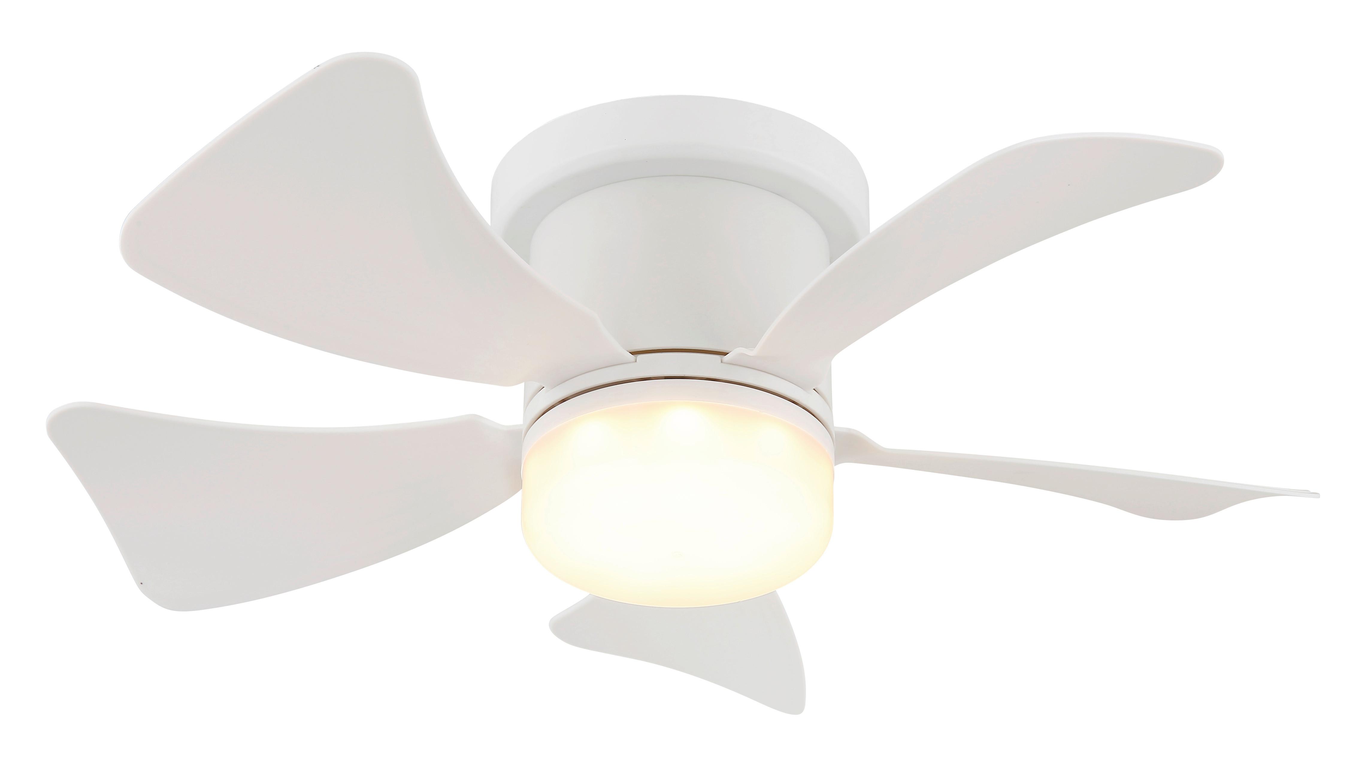 Ventilator de plafon Hines - alb, Basics, plastic/metal (40,6/13cm)