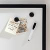 MEMOBOARD MULTIPLE -EXT- - vit/svart, Modern, metall/trä (69/41/2cm) - Premium Living