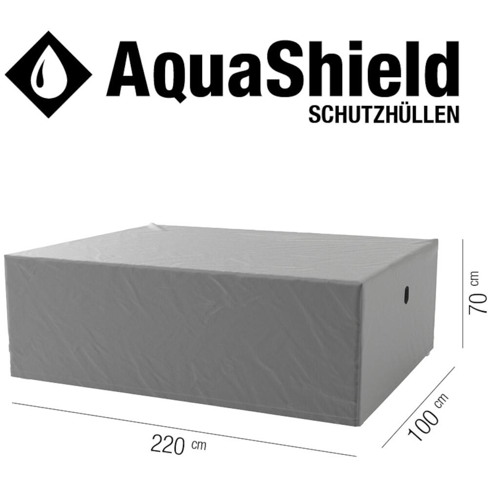 SCHUTZHÜLLE T44667 - Grau, MODERN, Textil (220/70/100cm) - Siena Garden