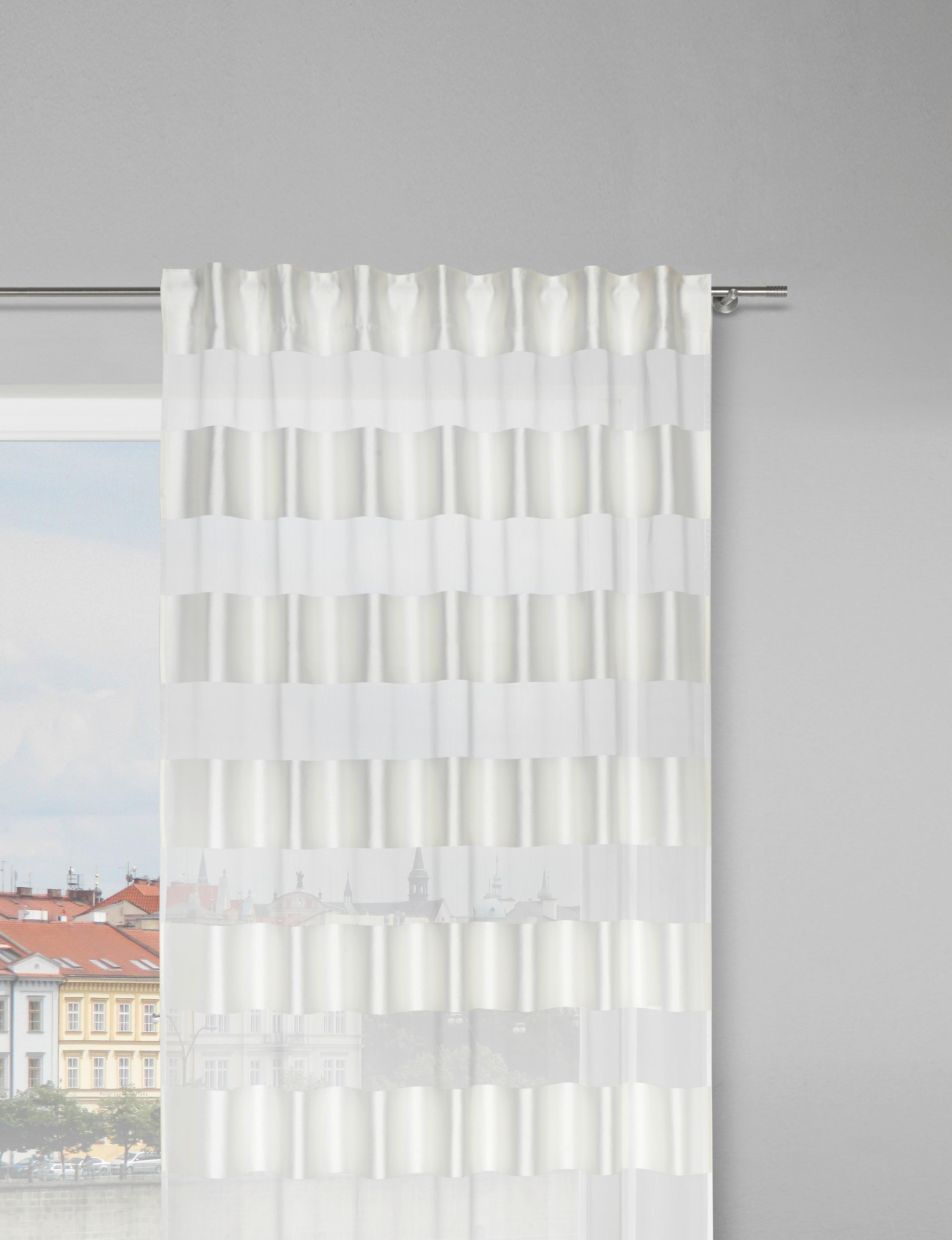 Készfüggöny Sonja - natúr, Konventionell, textil (140/245cm) - Modern Living