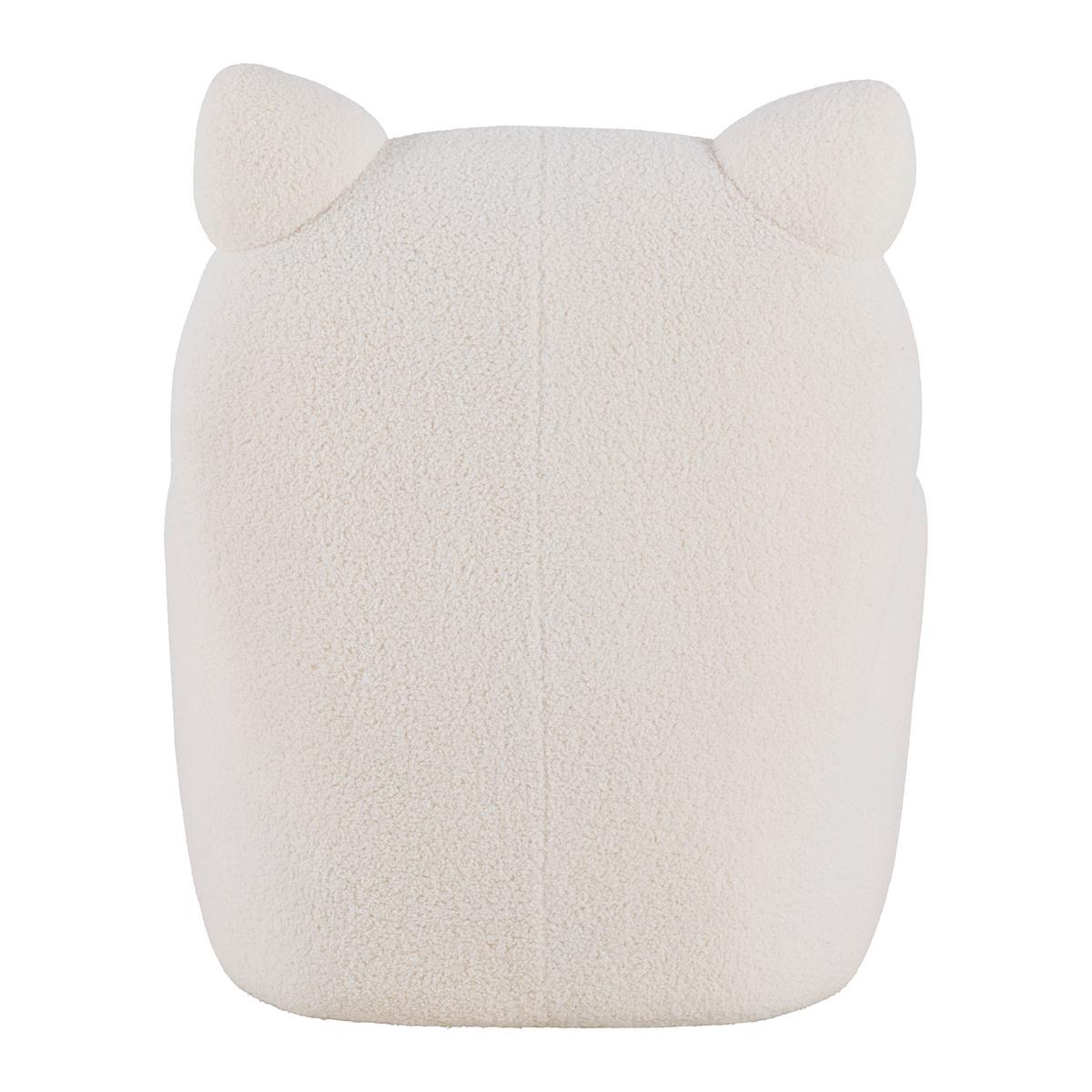 Fotelja Kitti -Trend- - bijela, Romantično / ladanjski, drvo/tekstil (59/72/58cm) - Premium Living