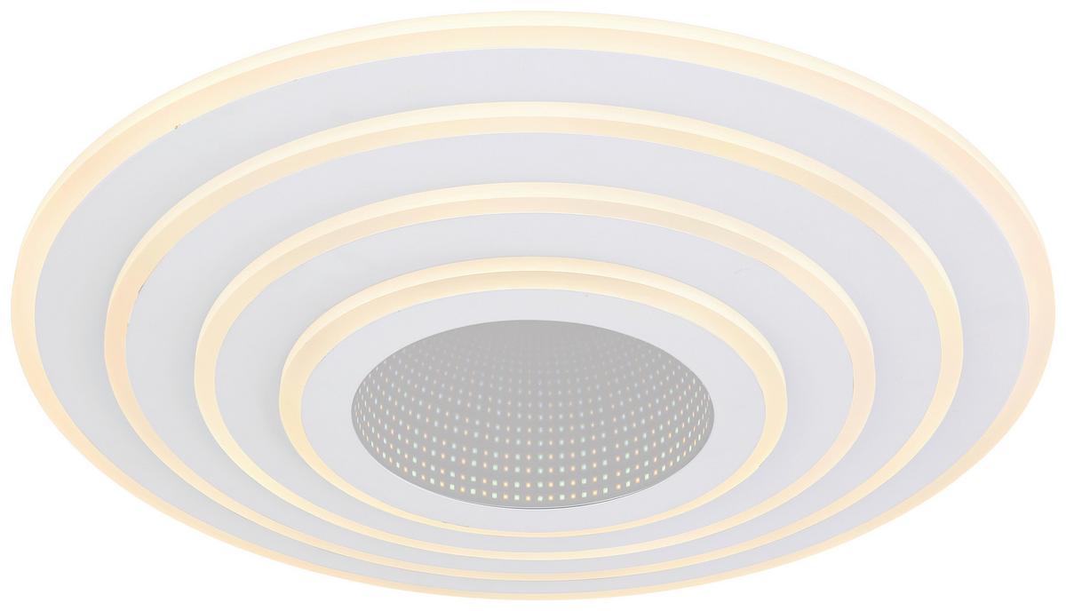 LAMPA SUFITOWA LED 48544SHLU SMART HOME *SBN*SH* - biały, Design, tworzywo sztuczne/metal (50/6,5cm) - Novel