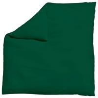 Bettdeckenbezug Woven Satin Dunkelgrün ca. 200x200cm - Dunkelgrün, Basics, Textil (200/200cm) - Schlafgut
