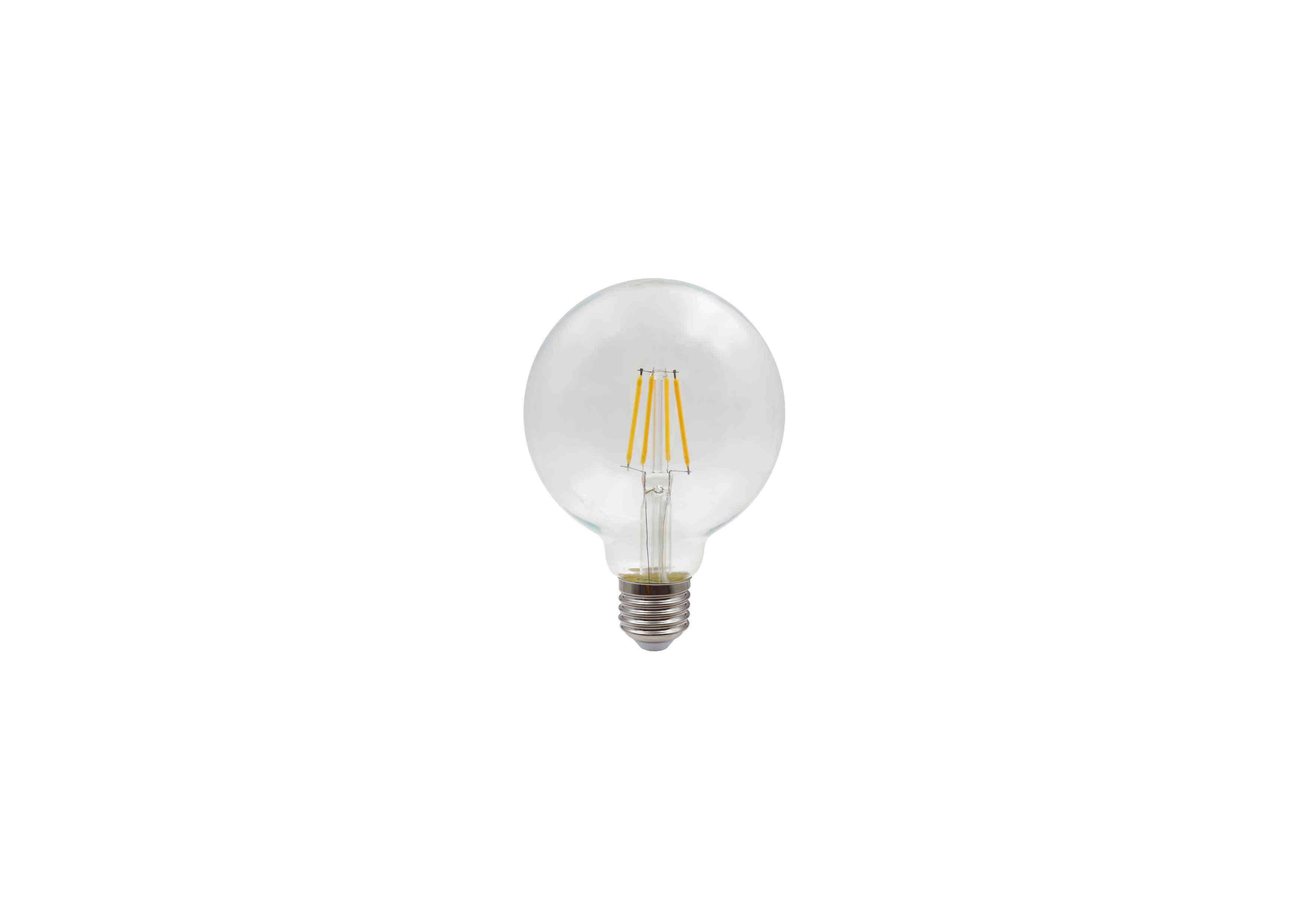 Led-leuchtmittel Max. 7 Watt - Klar, Glas (9.5/14cm) - Globo
