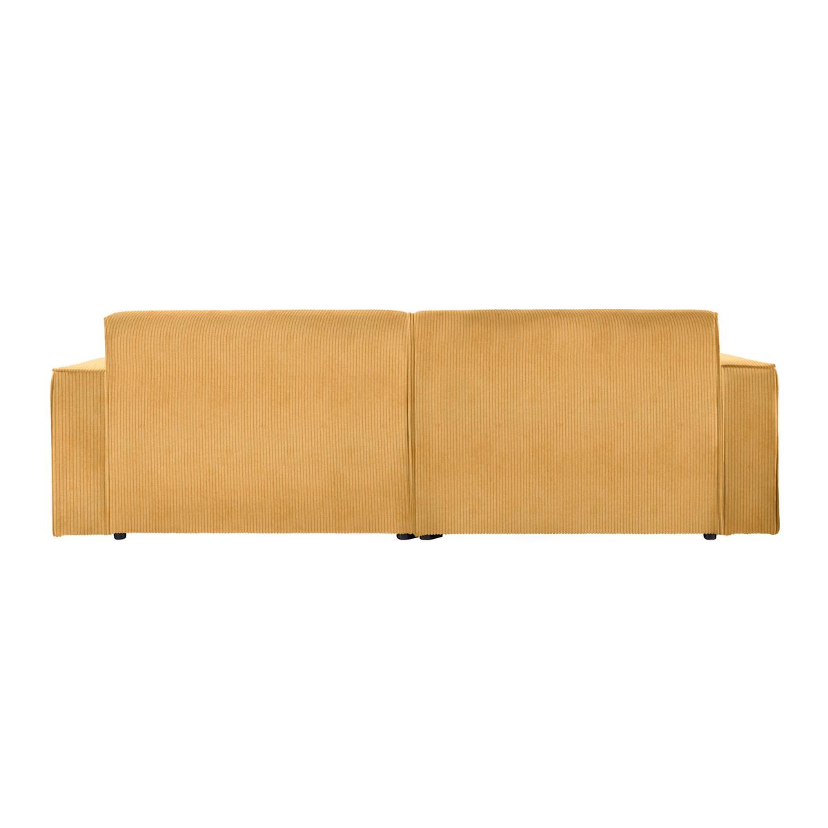 Wohnlandschaft Loft Currygelb - Currygelb/Schwarz, MODERN, Kunststoff/Textil (172/75/265cm) - Mömax