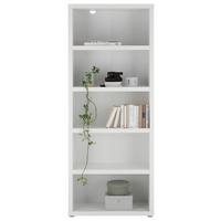 Regal in Weiß - Weiß, MODERN, Holzwerkstoff (80/201/38cm) - Mömax