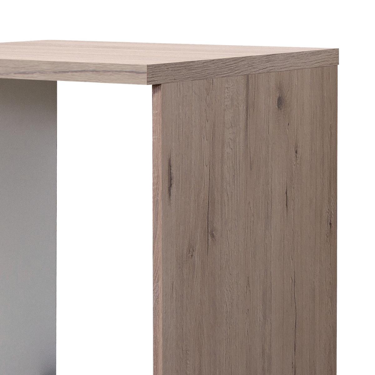 CORP CUPTOR ÎNCORPORABIL SHADOW   HU60 - gri închis/stejar San Remo, Modern, material pe bază de lemn (60/85/60cm)