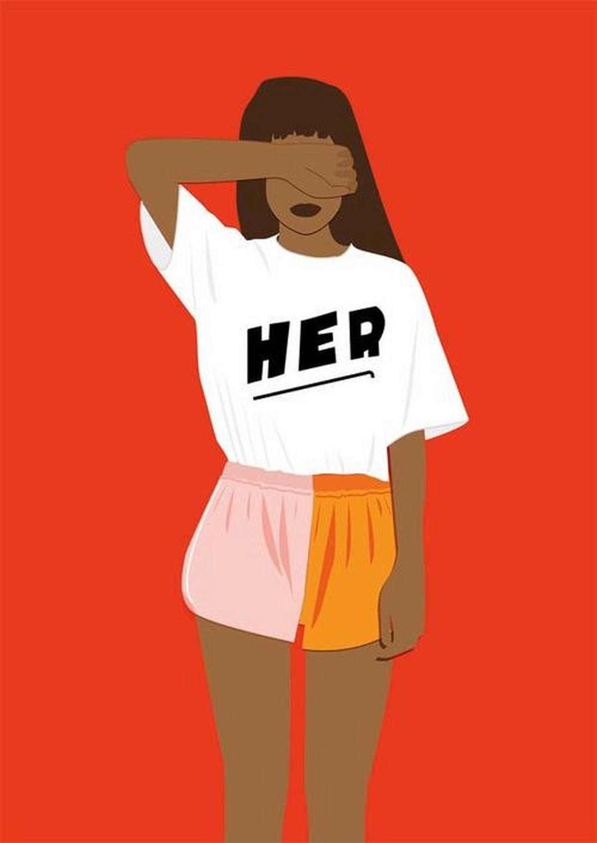 Postkarte Junique in Bunt - Multicolor, Basics, Papier (10,5/14,8cm) - Juniqe