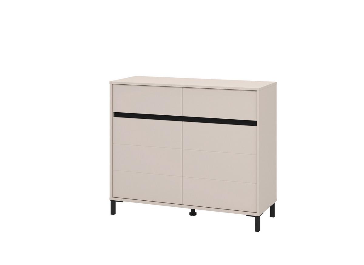 Kommode Arran Kaschmir - Kaschmir, Modern, Holzwerkstoff (106/90/40cm) - Mömax