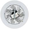 TAKFLÄKT OLIVER - vit/transparent, Modern, metall/plast (46/14,5/14,5cm) - Mömax