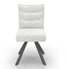STOL FINA - vit/beige, Modern, metall/trä (49/91/64cm) - Bessagi Home