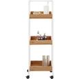 Dodatni Regal Livia - bela/hrast, Moderno, kovina/umetna masa (29/89/27cm) - Mömax modern living Dodatni Regal Livia - bela/hrast, Moderno, kovina/umetna masa (29/89/27cm) - Mömax modern living