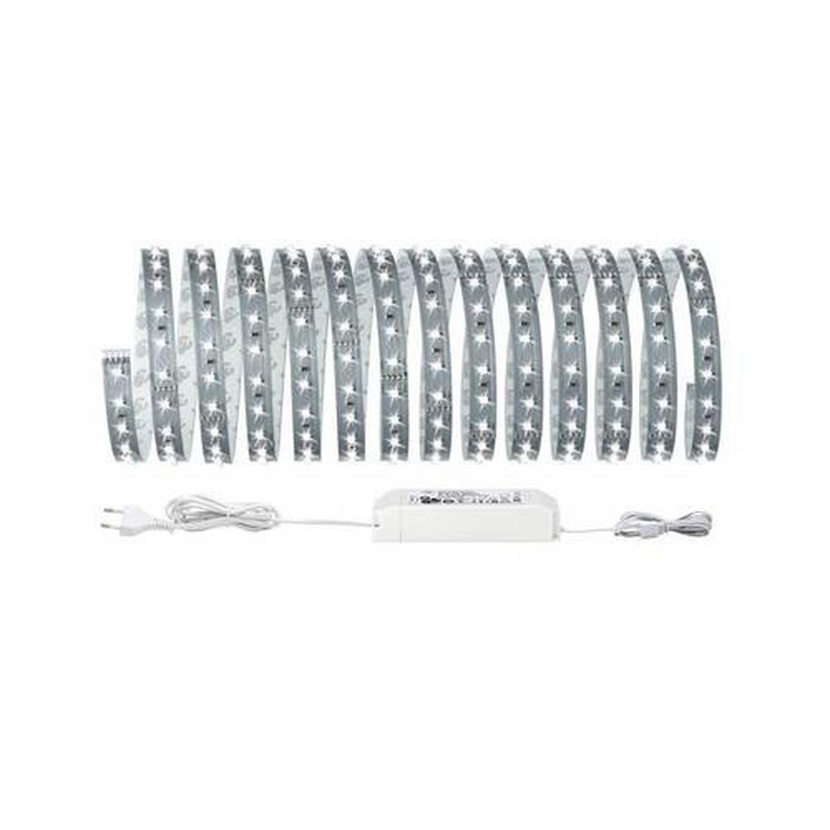 LED-Strip 70605 in Silberfarben max. 28 Watt - Silberfarben, Basics, Metall (500-1300cm) - Paulmann