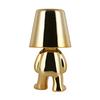 LED-DEKORATIONSLAMPA FESCH - guldfärgad, Modern, metall/plast (10/18cm) - Mömax