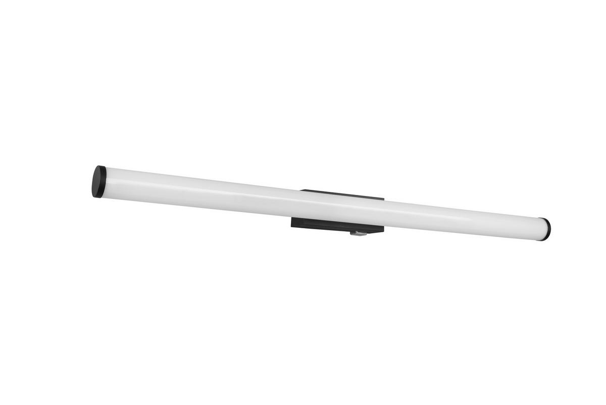 LED-Wandleuchte Mattimo in Schwarz/Weiß max. 8,6 Watt - Schwarz/Weiß, Basics, Kunststoff/Metall (80/5,5cm) - Trio Leuchten