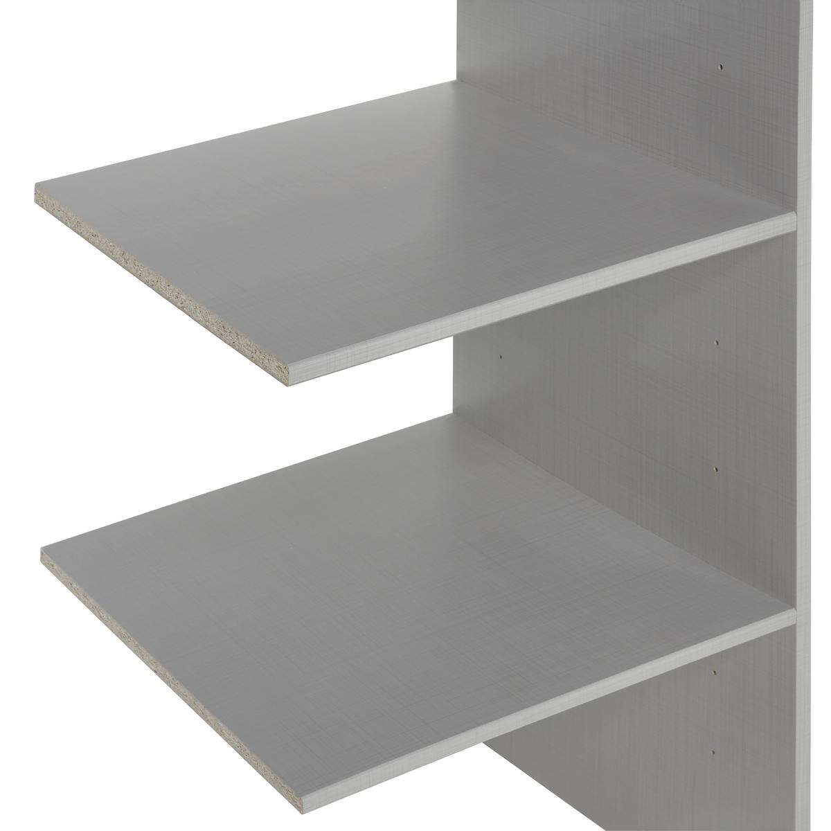 Inneneinteilung Fresh ca. 96x150x50 cm Grau - Grau, MODERN, Holzwerkstoff (96/150/50cm) - MID.YOU