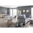 Sideboard in Vintage Weiß/Blau/Braun - Blau/Braun, Holz/Metall (105/93/45cm) - PREMIUM LIVING
