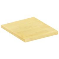 Delovna Plošča Fasola, Hrast - medeni hrast, Trend, leseni material (60/3/60cm) - MID.YOU
