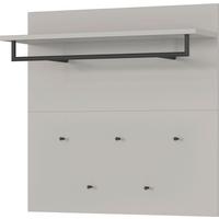 Garderobenpaneel GW-Bastia in Grau - Grau, MODERN, Holzwerkstoff (96/95/30cm) - Premium Living