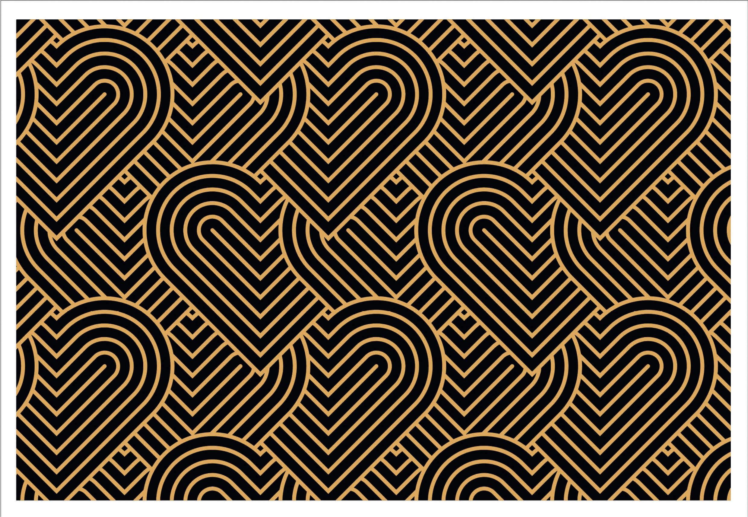 Glückwunschkarte Edelschwarz Multicolor - Basics, Papier (18/13cm)