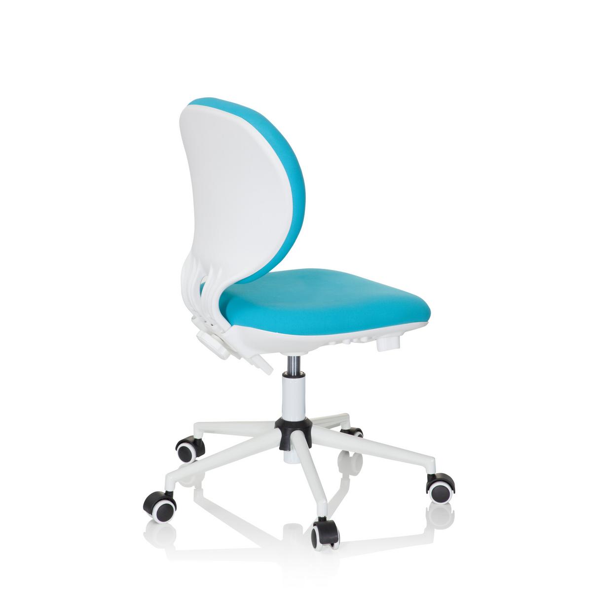 Jugenddrehtstuhl Kid Vivo ca. 43x82-95x56cm Türkis - Türkis, Basics, Kunststoff (43/82-95/56cm) - MID.YOU
