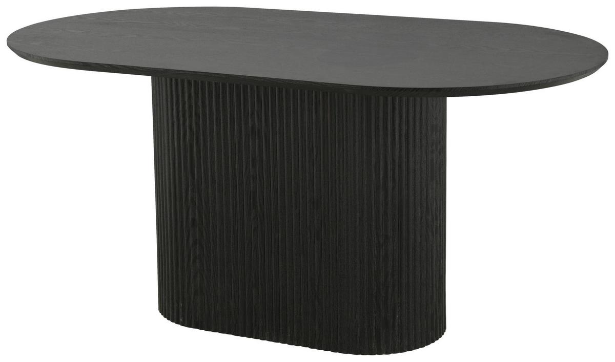 STÓŁ DO JADALNI LUIS - czarny, Lifestyle, materiał drewnopochodny/drewno (160/75/90cm) - MID.YOU