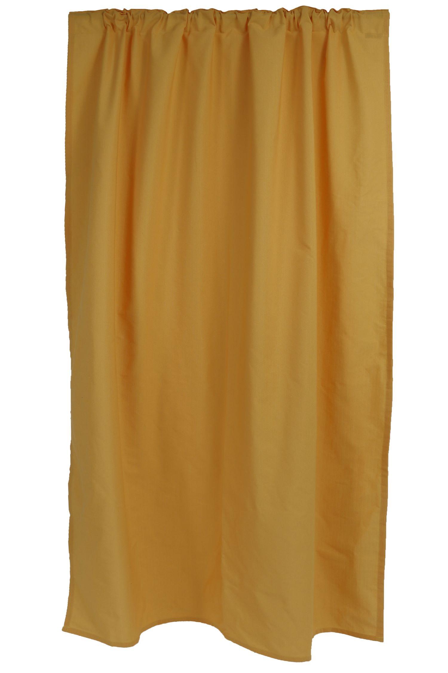 Draperie gata confecționată Emoțion - galben, textil (140/240cm)