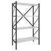Regal Insasi, Bela - bela, Moderno, leseni material (66/121/34cm) - MID.YOU