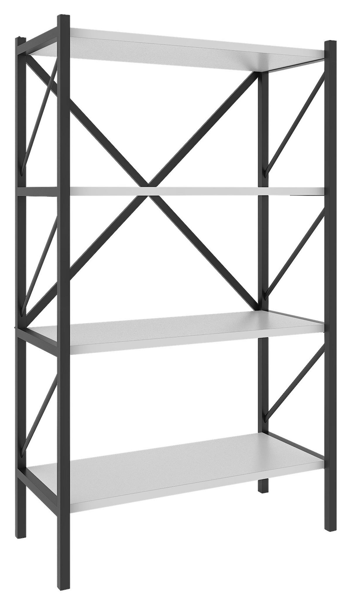 Regal Insasi, Bela - bela, Moderno, leseni material (66/121/34cm) - MID.YOU